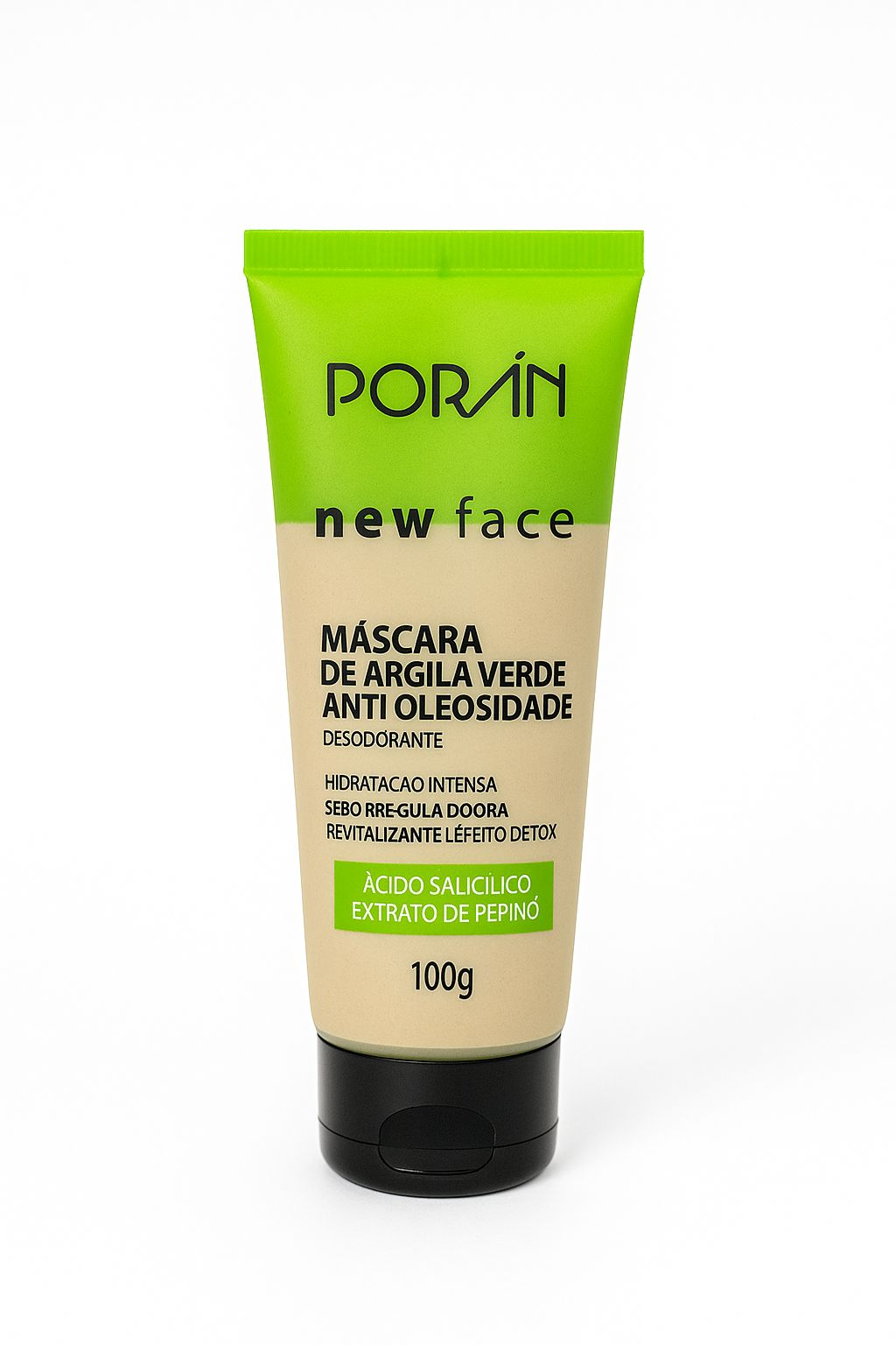 Máscara Facial de Argila Verde Anti-Oleosidade – Aurah