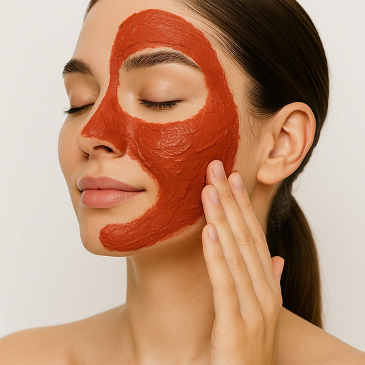 Máscara Facial de Argila Vermelha – Aurah (100g)