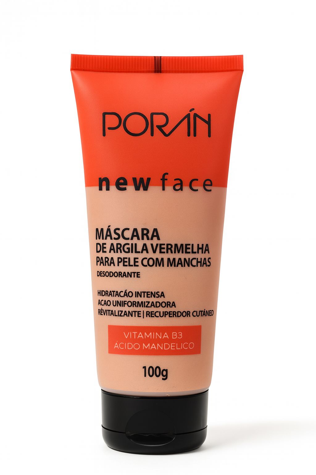 Máscara Facial de Argila Vermelha – Aurah (100g)