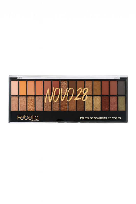 Paleta de Sombras Febella – 28 Cores